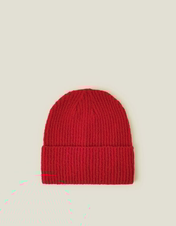 Soho Knit Beanie, Red (RED), large