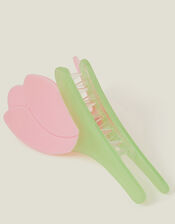 Tulip Claw Clip Pink, , large