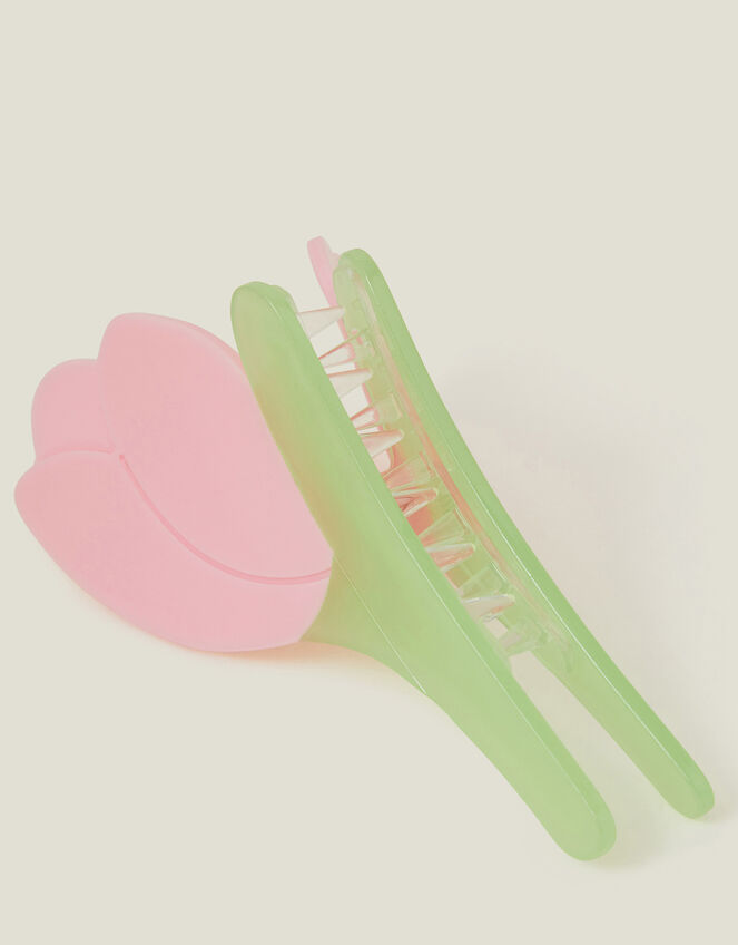Tulip Claw Clip Pink, , large
