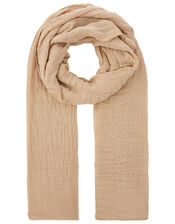 Metallic Lightweight Scarf, Gold (GOLD), large