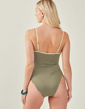 Textured Jacquard Swimsuit , DARKS MULTI, large