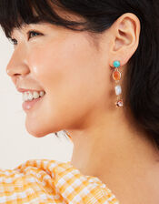 Eclectic Long Drop Earrings, , large