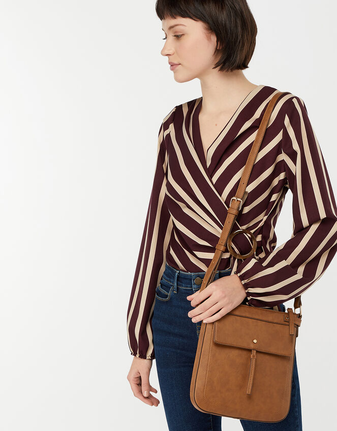 Messenger Cross Body Bag, , large