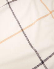 Check Blanket Scarf, , large