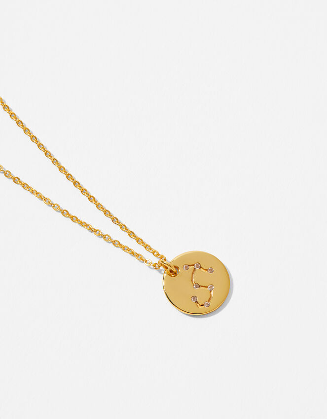 Gold Vermeil Constellation Necklace – Scorpio, , large