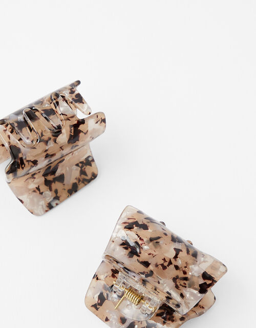 Medium Marble Bulldog Hair Clips Hair bands & Scrunchies