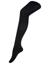90 Denier Black Tights, Black (BLACK), large