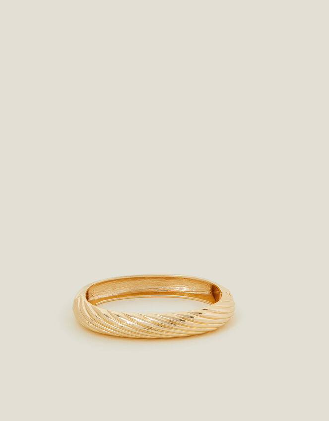 Textured Bangle, Gold (GOLD), large