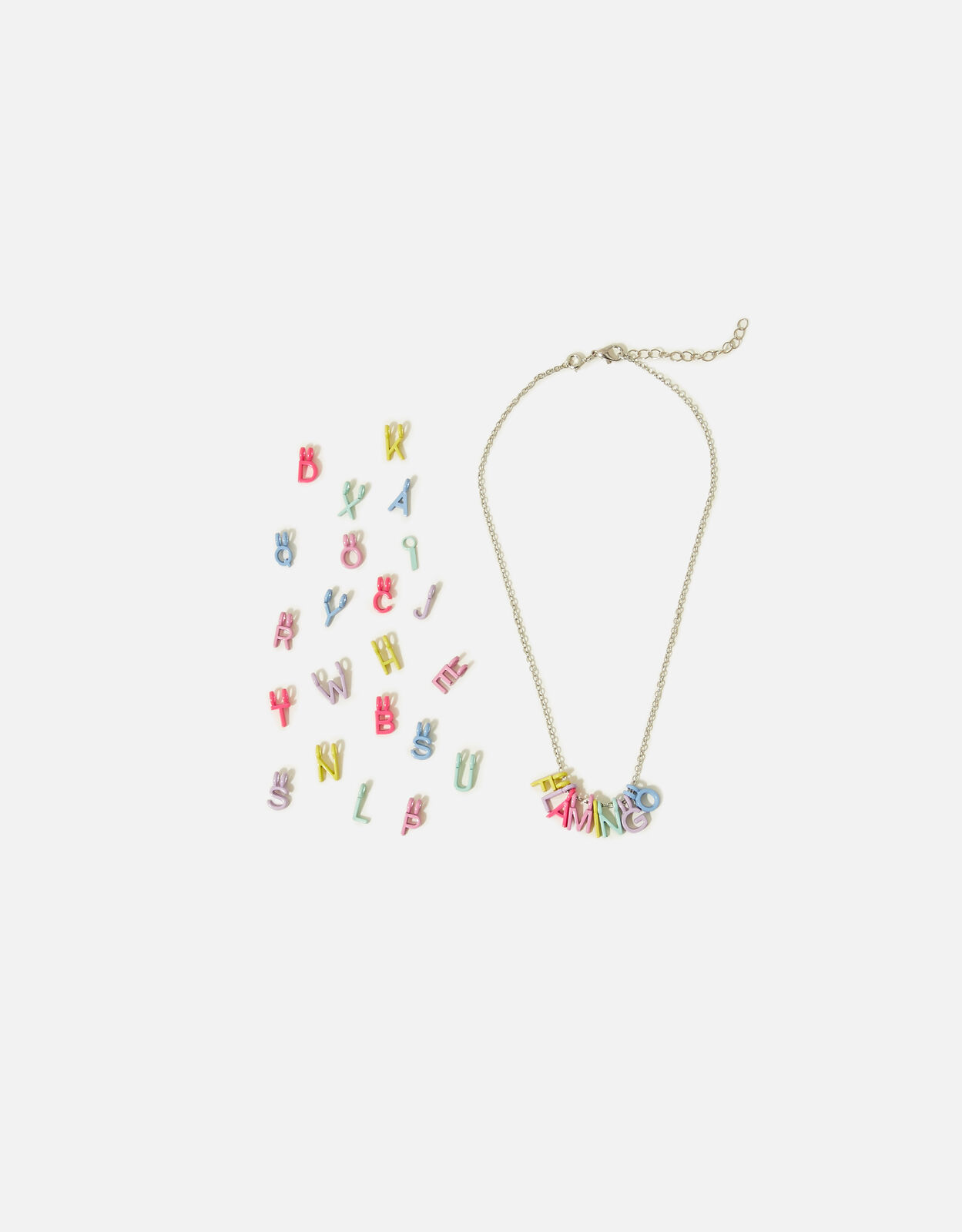 Accessorize discount letter necklace