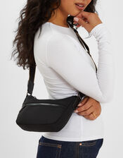 Nylon Cross Body Bag, , large