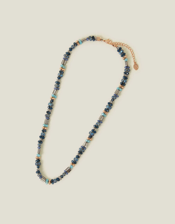 Mixed Bead Collar Necklace, , large