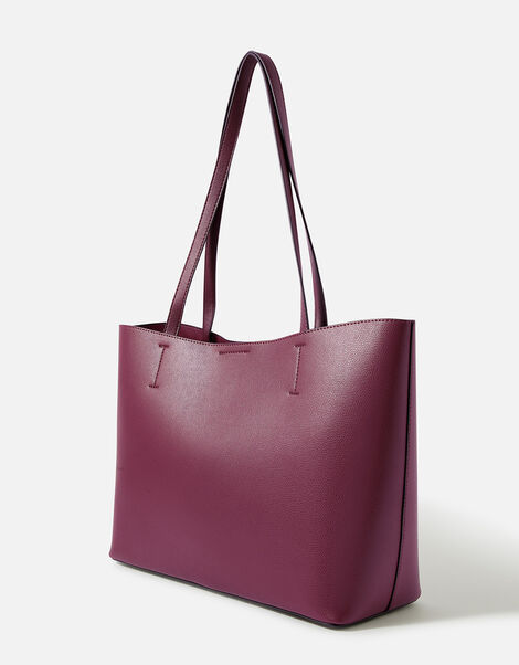 Leo Tote Bag Red, Red (BURGUNDY), large