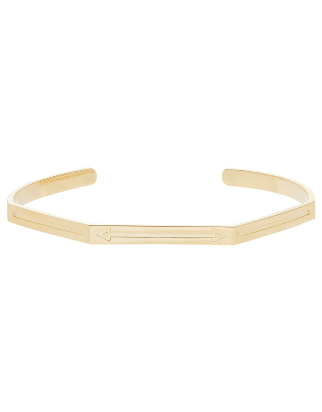 Arrow Hexagon Bangle, , large