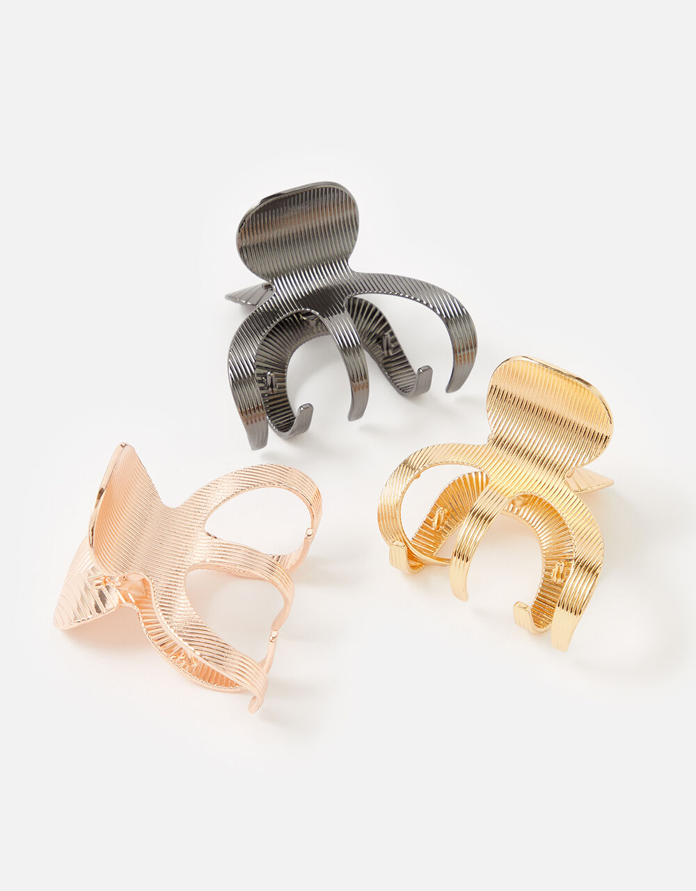 Metal Claw Clip Set Hair bands & Scrunchies Accessorize Global