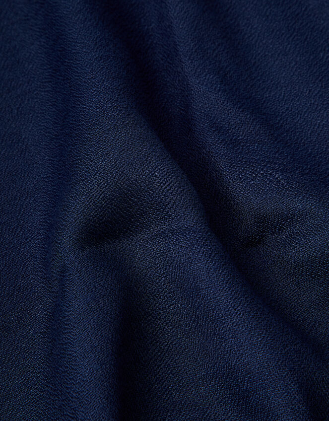Lightweight Scarf, Blue (NAVY), large