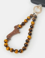 Sausage Dog Wrist Phone Strap, , large