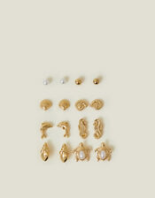 8-Pack Under The Sea Stud Earrings, , large