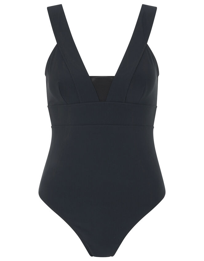 Lexi Plunge Shaping Swimsuit Black | Swimsuits | Accessorize Global