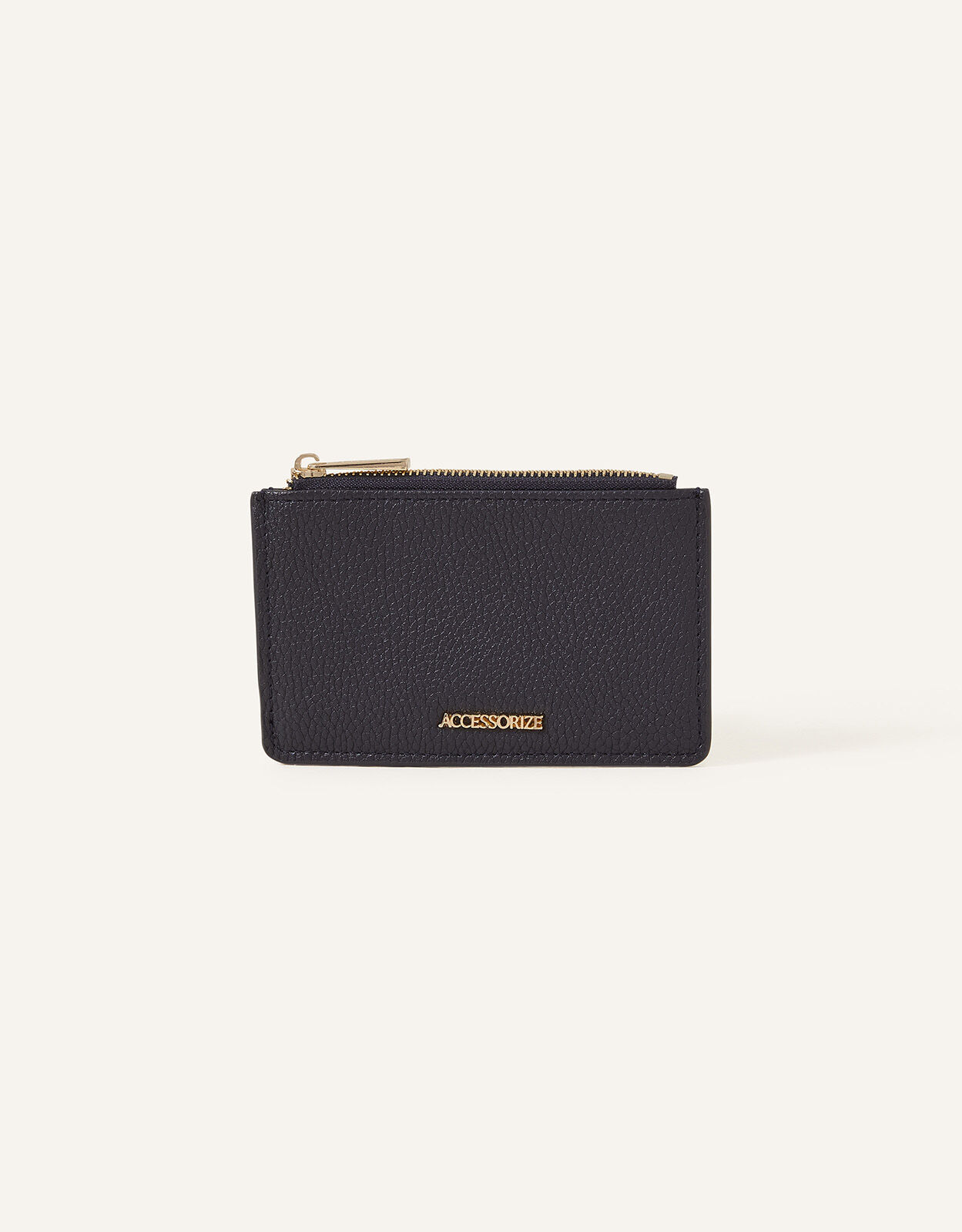 Fendi zip top card holder
