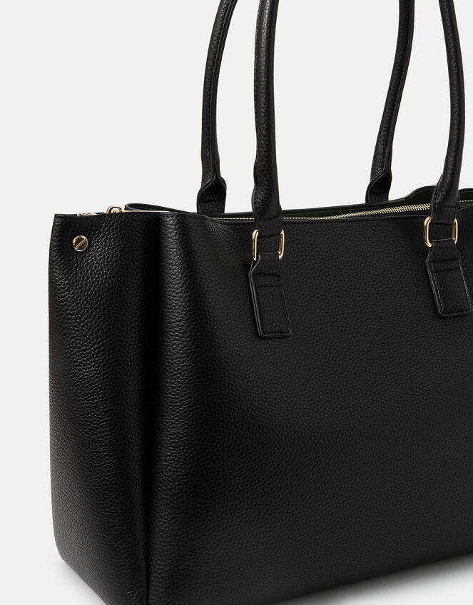 Triple Compartment Shoulder Bag, , large