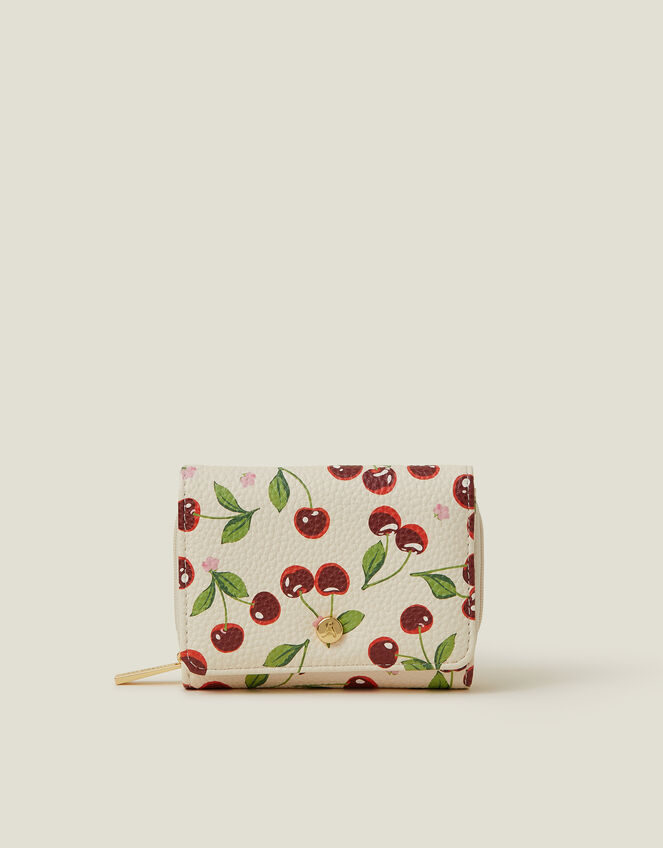 Cherry Print Purse, , large