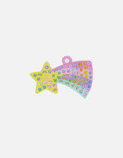 Girls Shooting Star Stick-On Earrings, , large