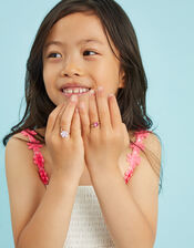 5-Pack Girls Fairy Tale Rings, , large