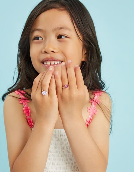 5-Pack Girls Fairy Tale Rings, , large
