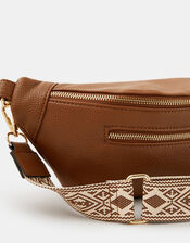 Sling Crossbody Bag, Tan (TAN), large