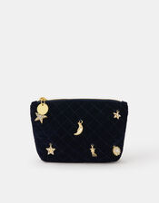 Celestial Charm Velvet Coin Purse, , large