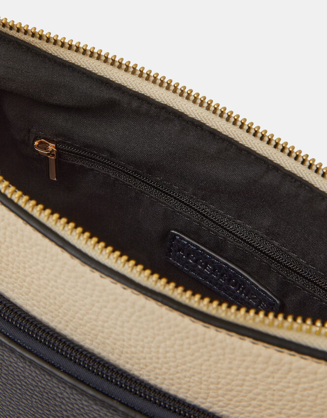 Colour Block Crossbody Bag, , large