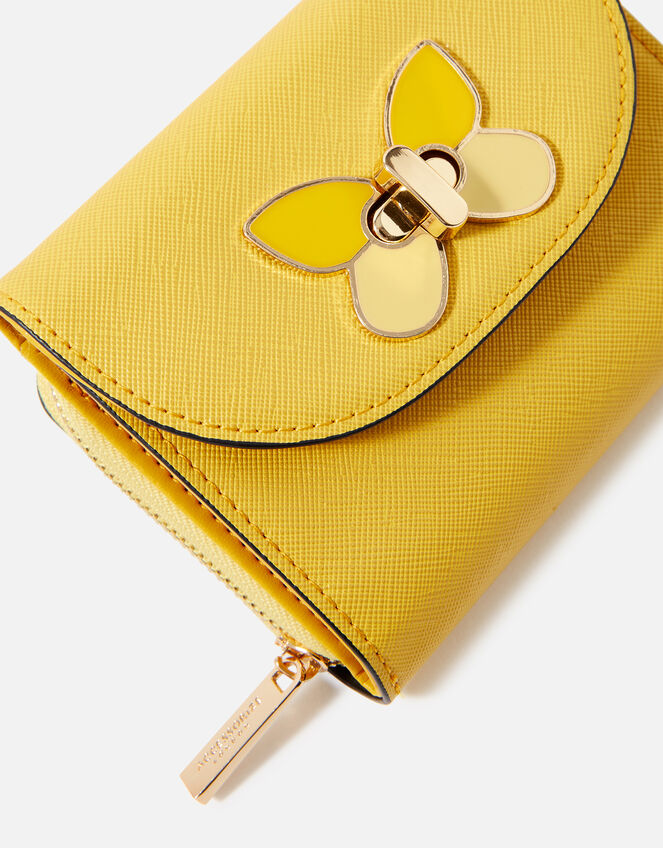 Butterfly Purse, Yellow (YELLOW), large