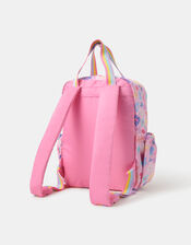 Girls Floral Print Backpack , , large