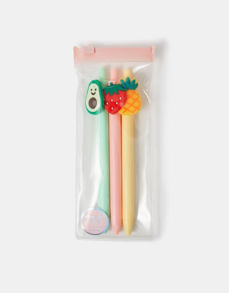 3-Pack Girls Fruit Scented Pens , , large