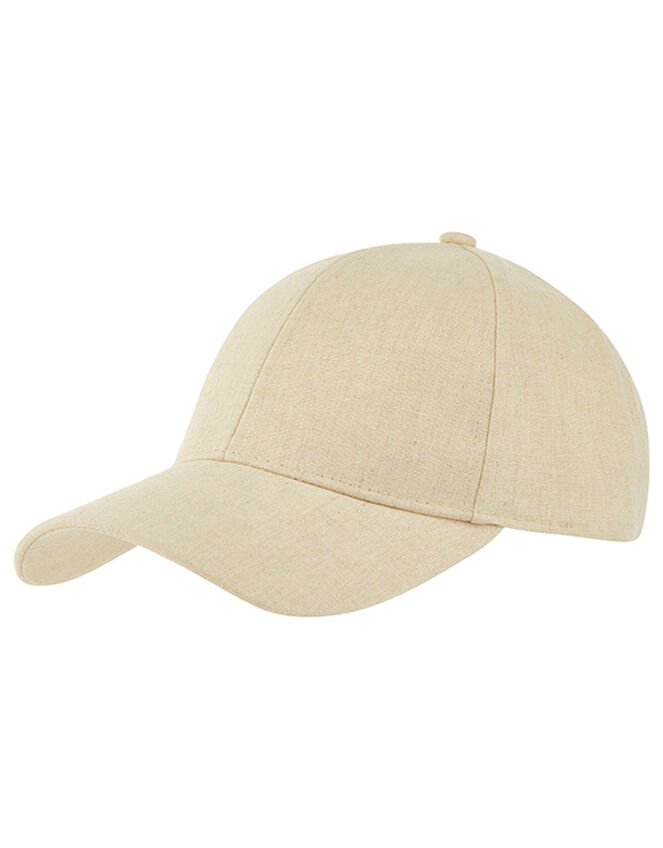 Linen Baseball Cap, , large
