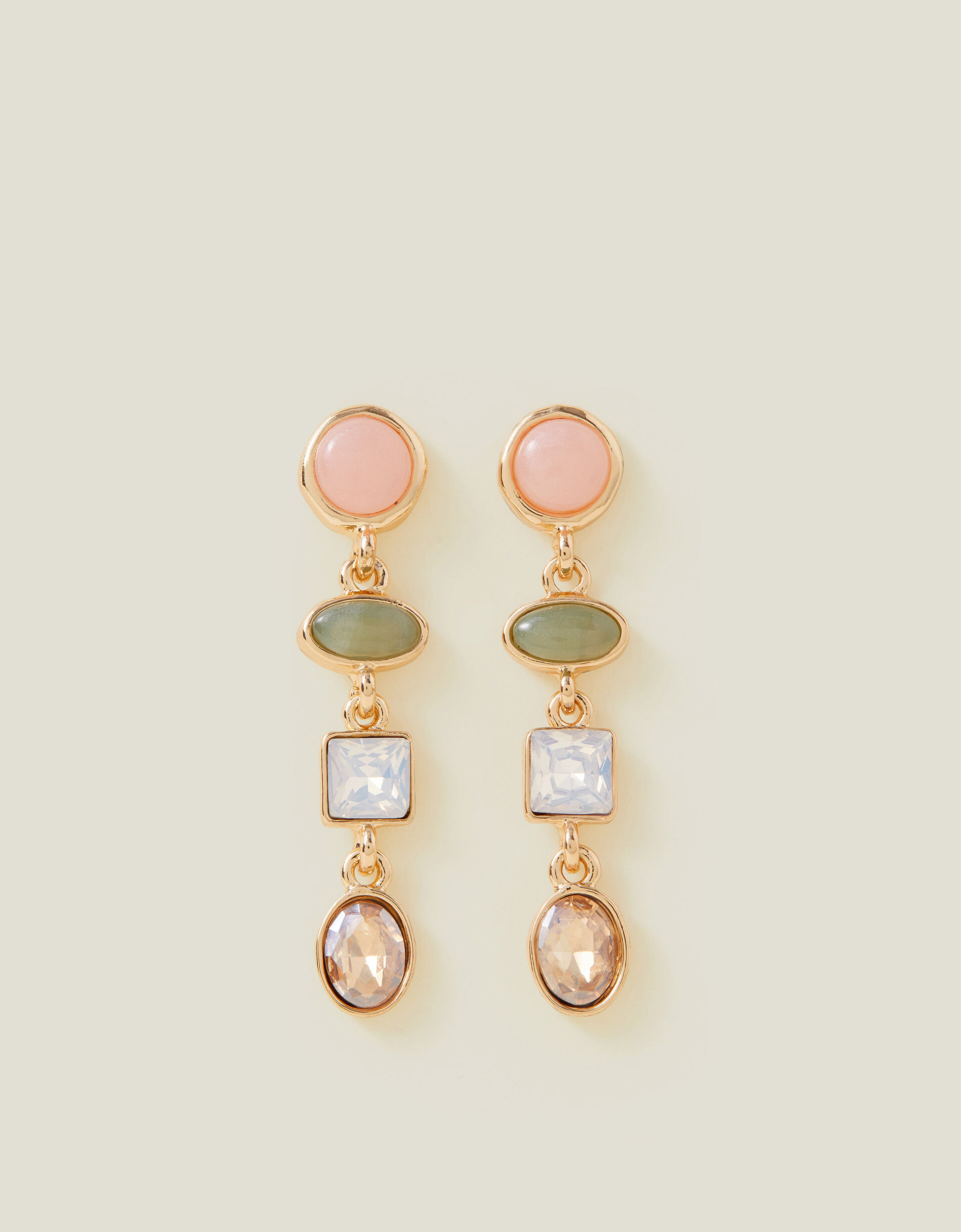 Accessorize green earrings top