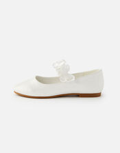 Butterfly Ballerina Flats, Natural (IVORY), large