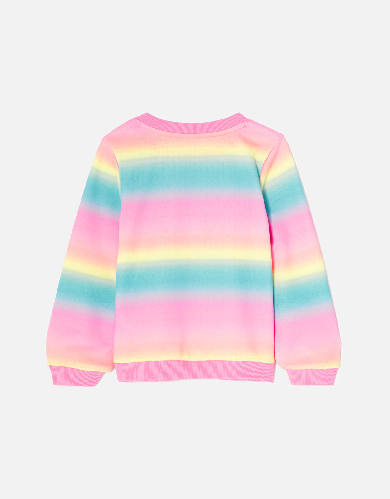 Girls Rainbow Ombre Sweatshirt Multi