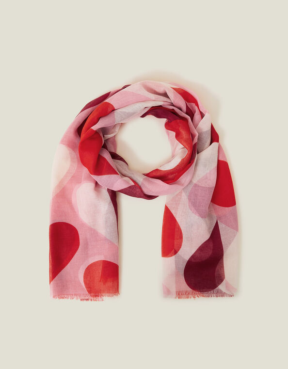 Retro Heart Scarf, , large