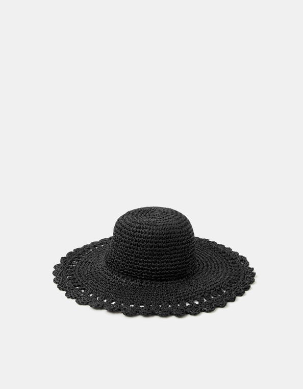 Crochet Floppy Hat, , large