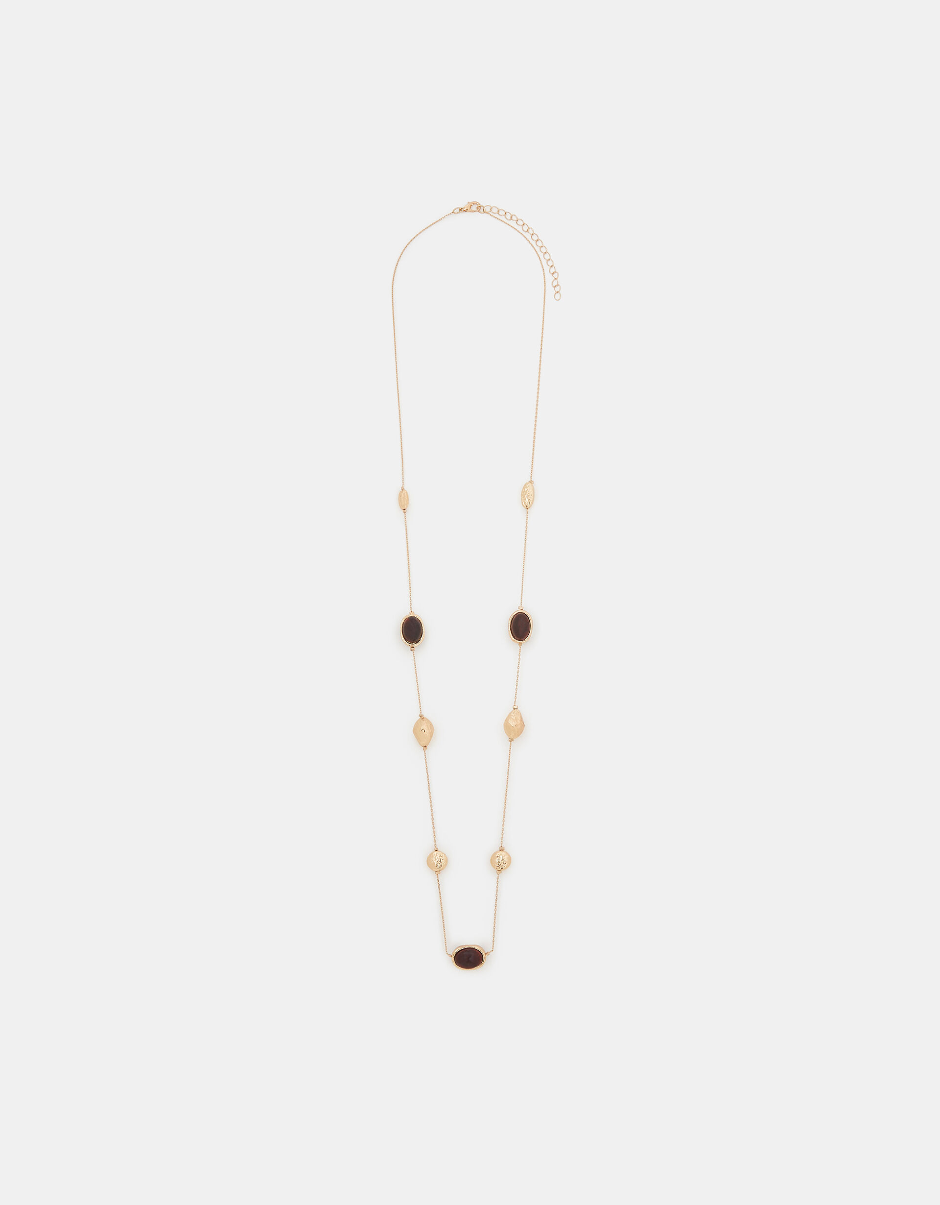 Resin Stone Station Necklace | Necklaces | Accessorize Global
