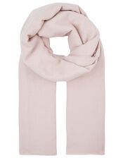 Wells Supersoft Blanket Scarf Navy, Pink (PALE PINK), large