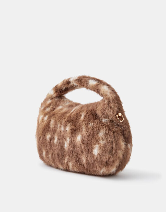 Faux Fur Bambi Bag, , large