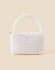 Bridal Pearl Handheld Bag, , large