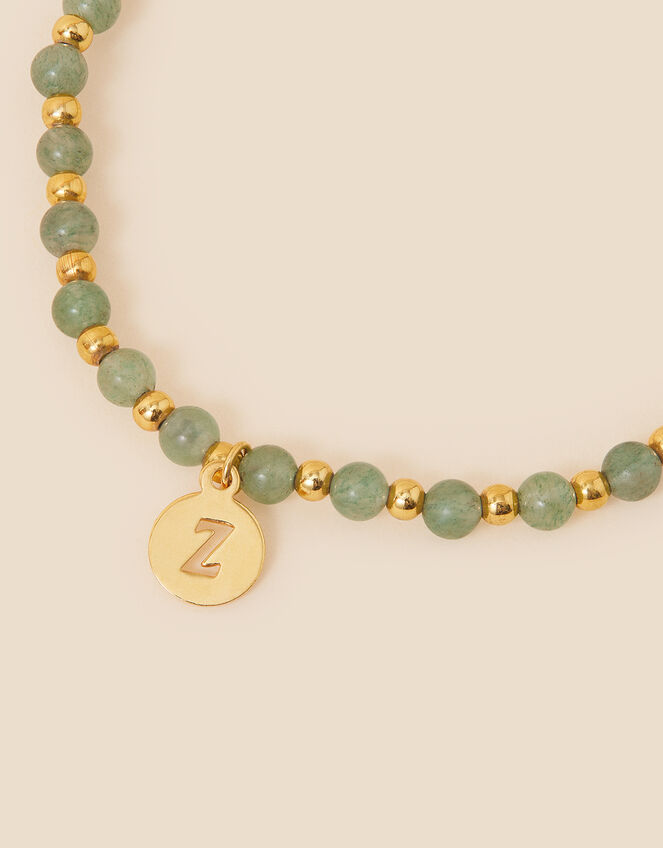 Gold-Plated Healing Stone Aventurine Bracelet, , large