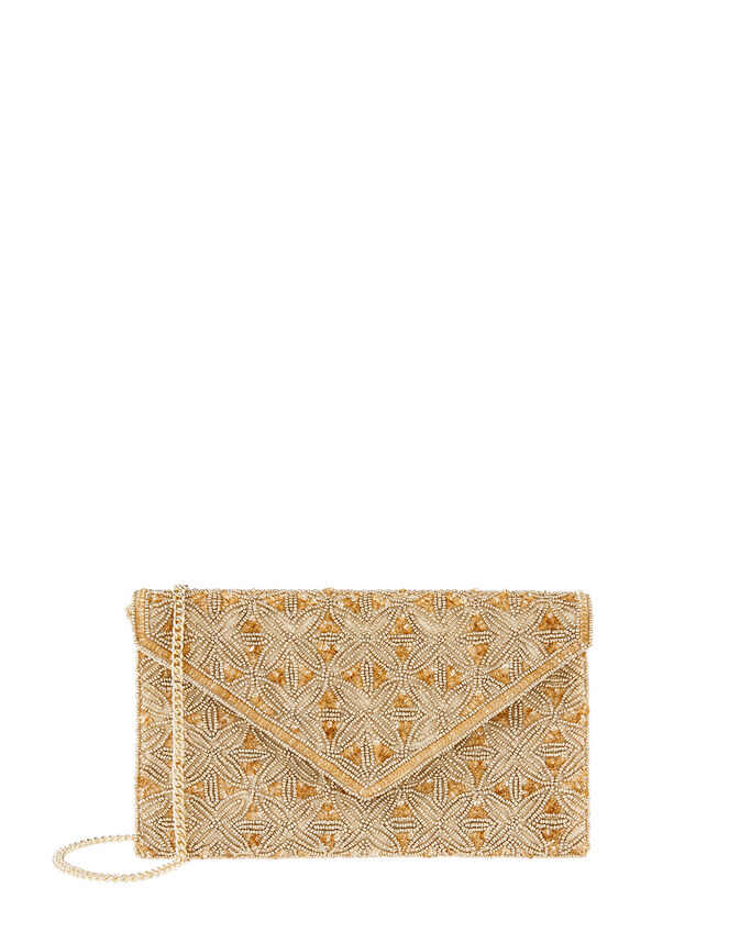 Phoebe Embellished Clutch Bag, , large