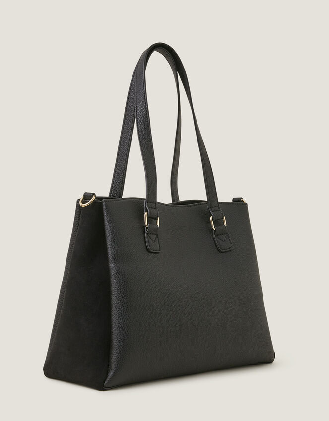 Webbing Shoulder Bag, Black (BLACK), large