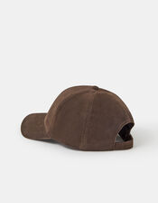 Faux Suede Baseball Cap, , large