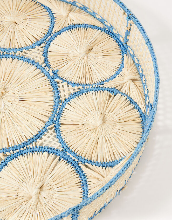 Jasmine Large Raffia Tray, , large