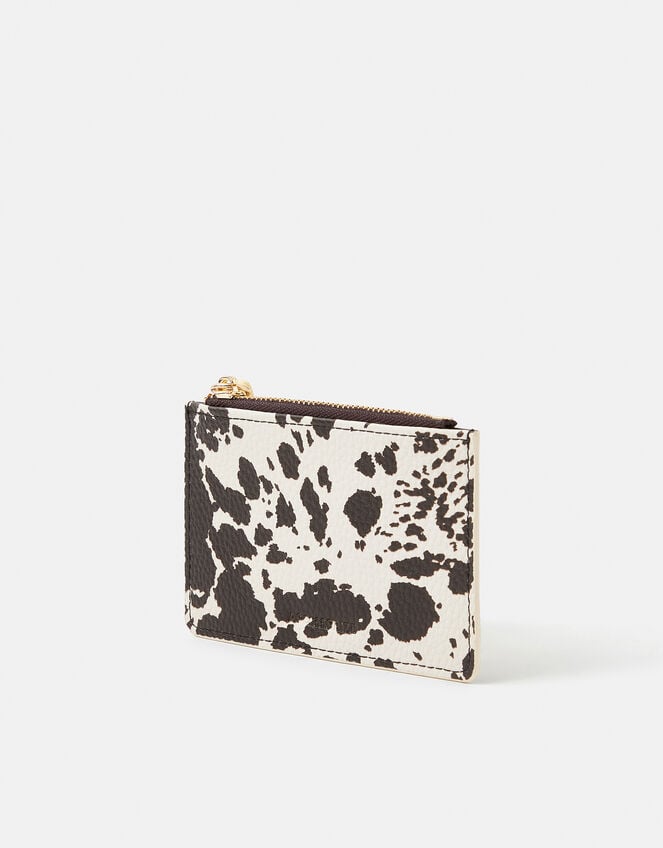 Cow Print Card Holder, , large
